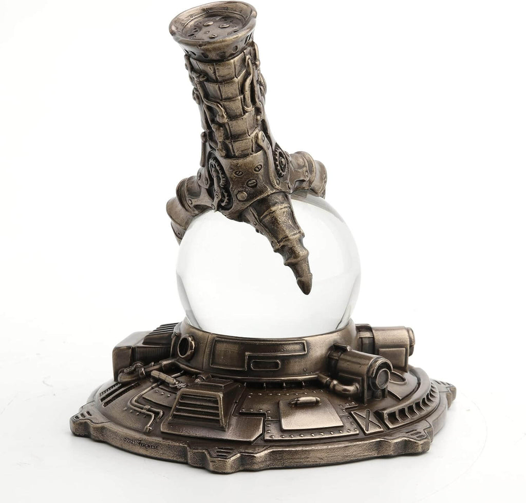 Steampunk Dragon Claw Crystal Ball Figurine
