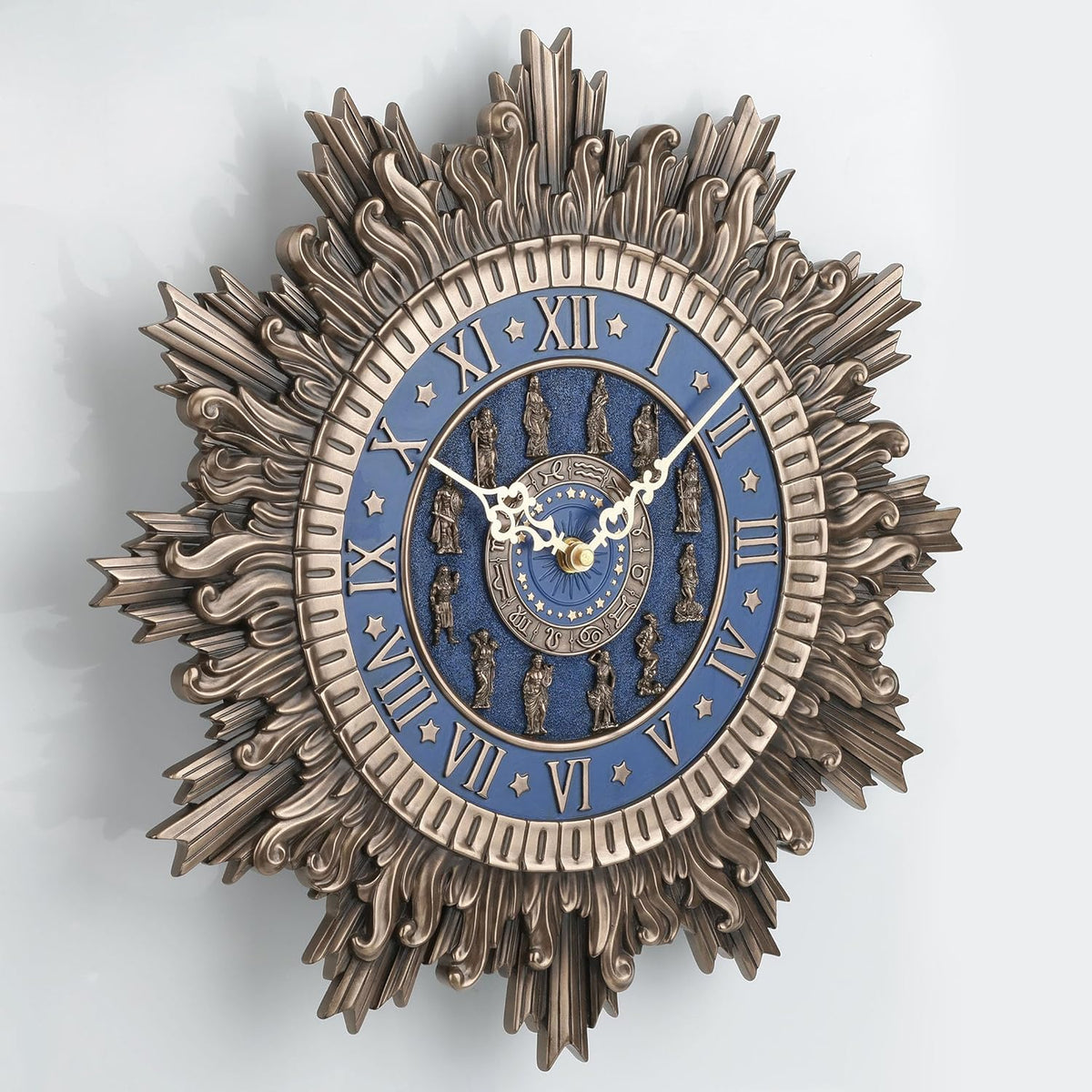 Greek Olympian Pantheon Wall Clock