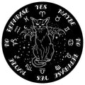 Wooden Pendulum Board - Winged Cat