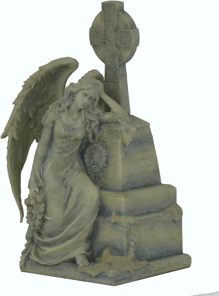 Gothic Weeping Angel Figurine
