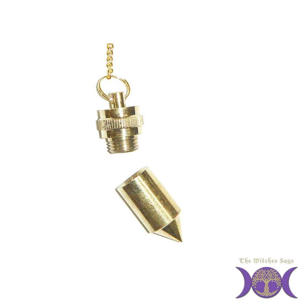 Brass Pendulum with Compartment