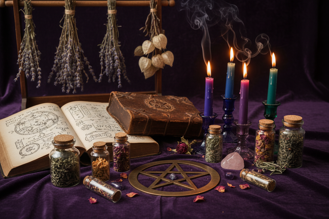 Honalee Rituals Spell Work Scene