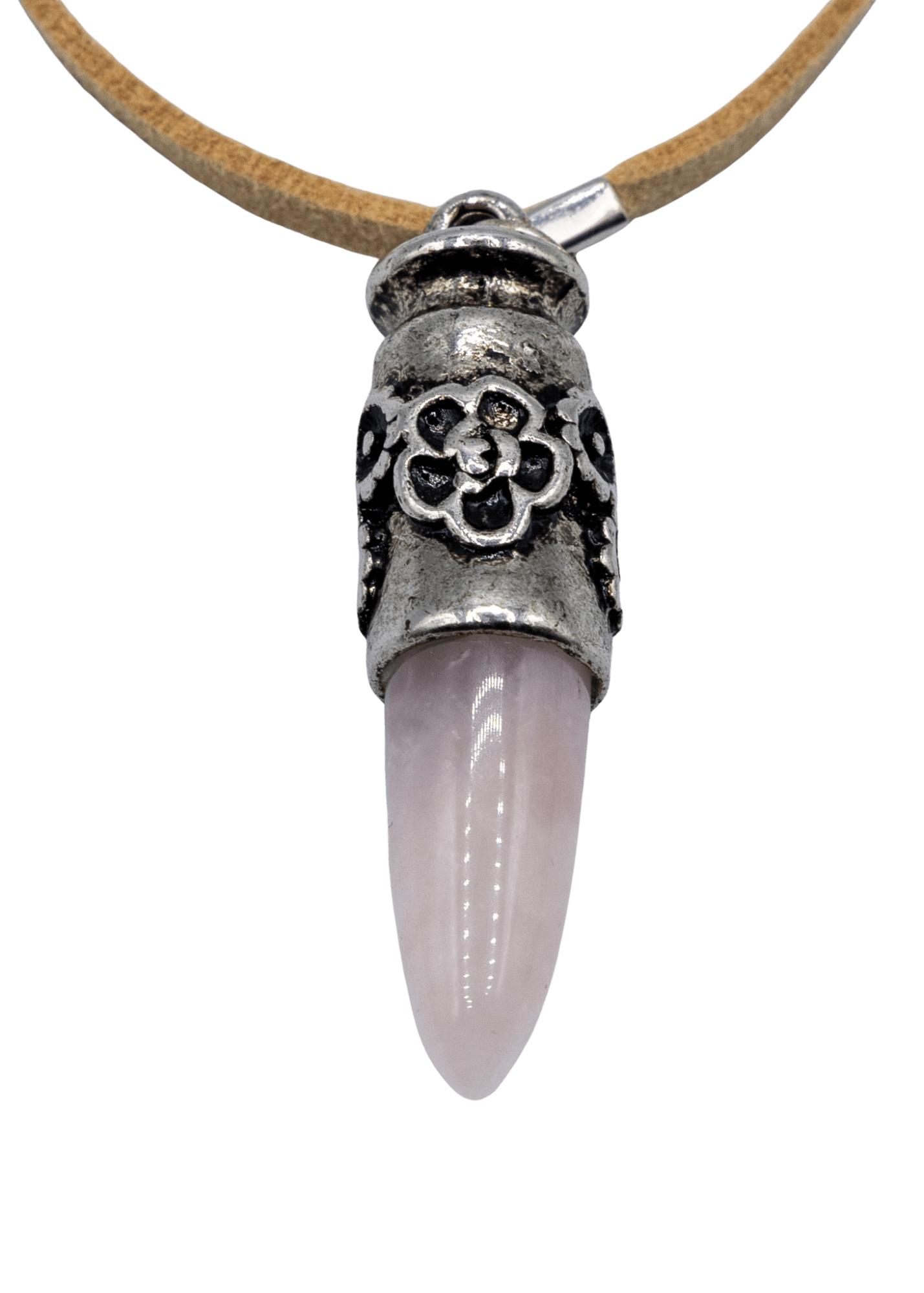 Rose Quartz Polished Point Bracelet
