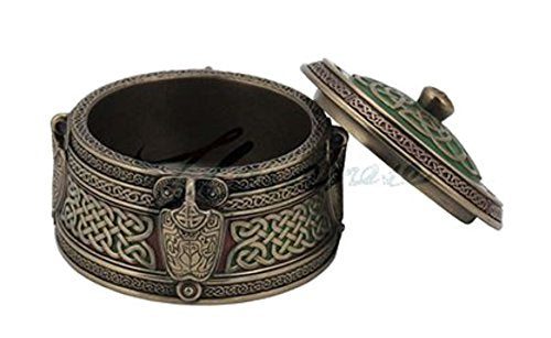 Round Celtic Trinket Box