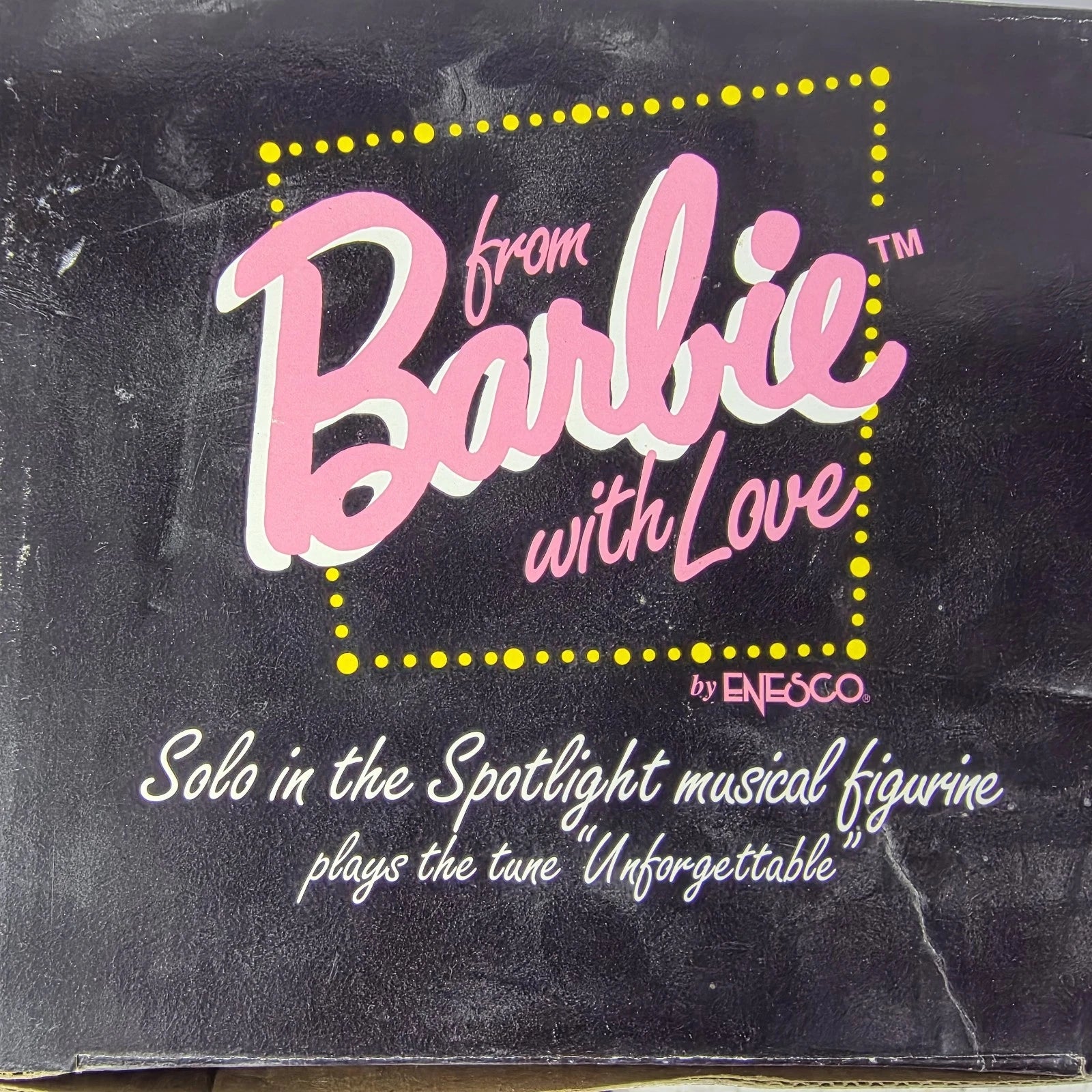 Enesco “From Barbie with Love” Glamour Collection — Limited Edition Porcelain Bisque Musical Figurine