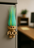 Troll Doll Fuck Refrigerator Magnet