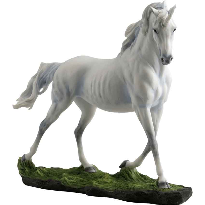 Trotting Unicorn Figurine